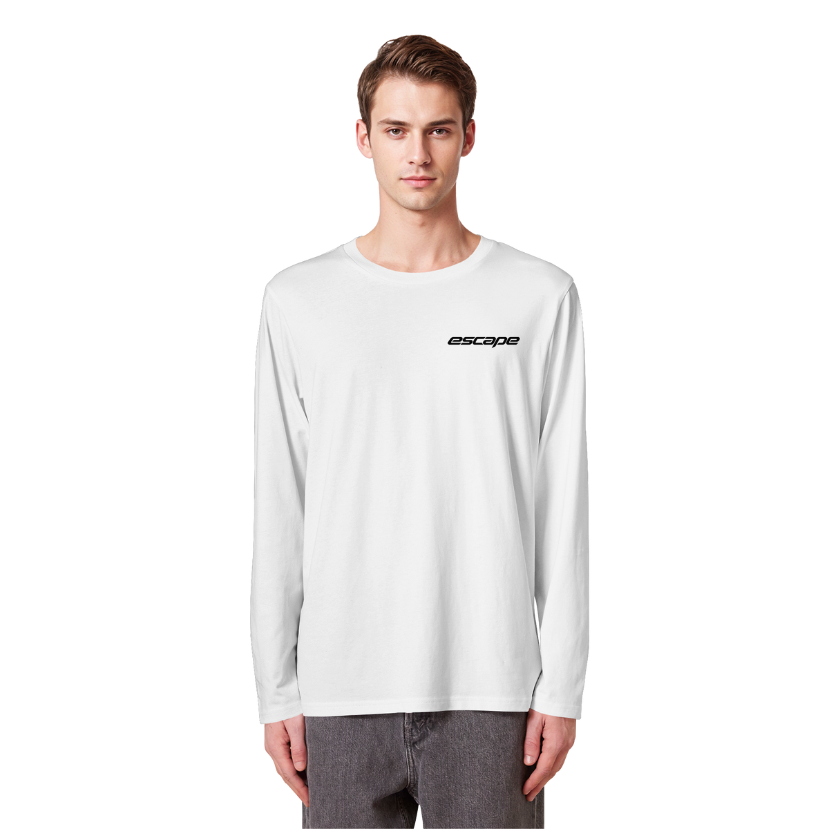 escape Basic Long Sleeve White
