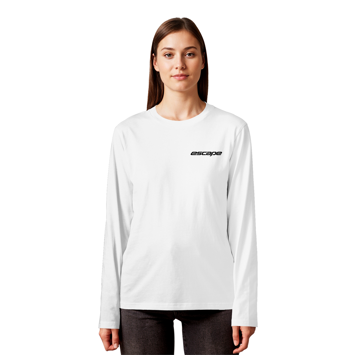 escape Basic Long Sleeve White